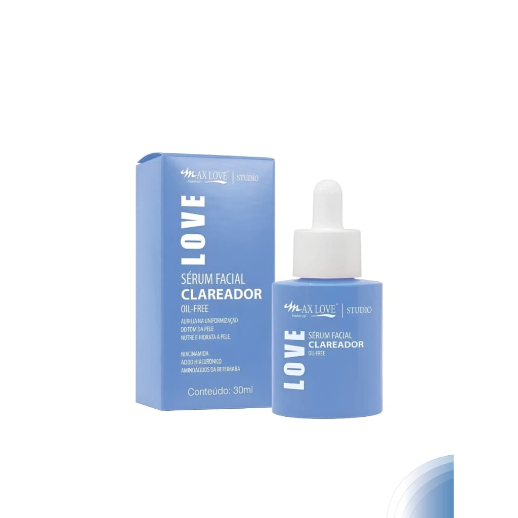 Sérum Facial Clareador Oil Free 30ml Max Love