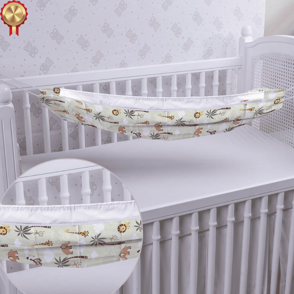 Redinha de Berço para Bebê | Tricoline Estampado | 1 Peça