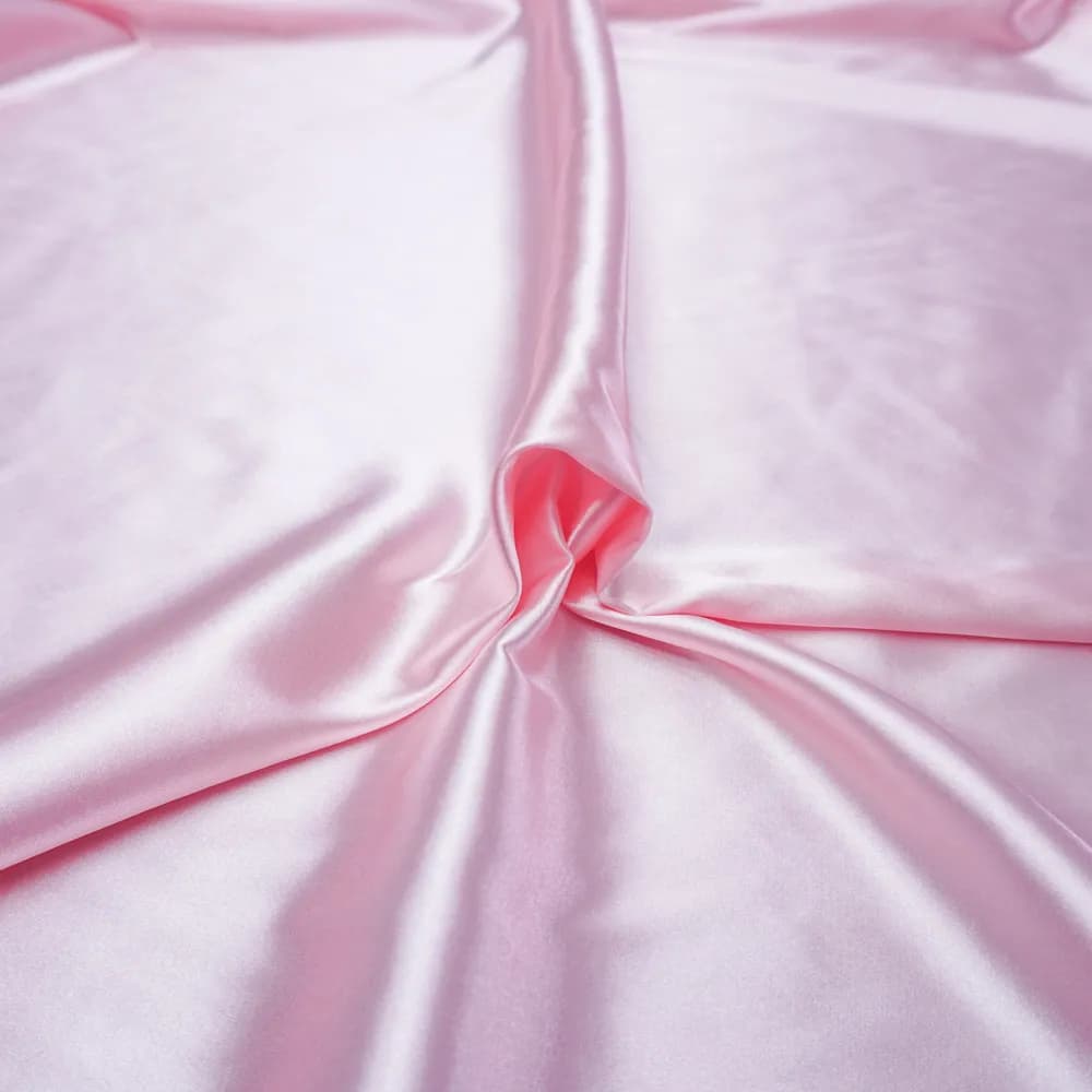 3m Tecido Cetim Rosa Bebê