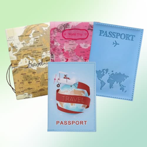 Porta Capa De Passaporte Para Viagem Qualidade Premium