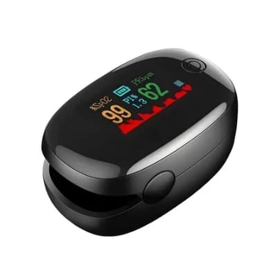 Oxímetro De Pulso De Dedo Digital Clipe SpO2 PR Monitor De Frequência Cardíaca Medidor De Saturação De Oxigênio No Sangu