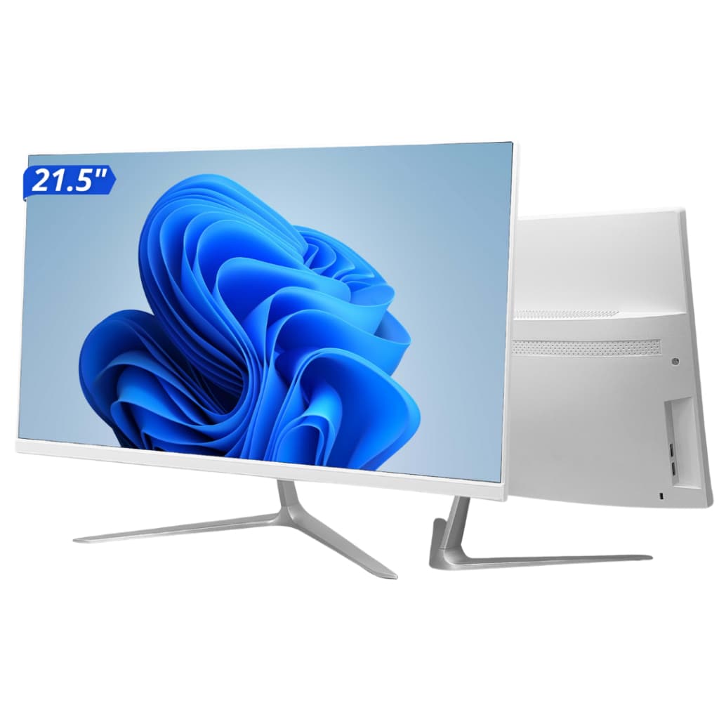 Computador All In One Core i5 21,5” Full HD SSD 512GB 8GB RAM SSD WiFi Bluetooth USB LAN Ethernet