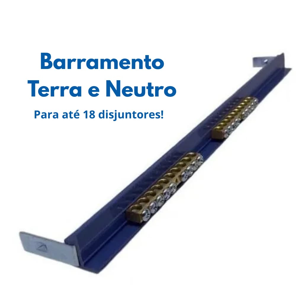 Kit Barramento Neutro E Terra Weg Qdw02-18 Btn02-18 Original