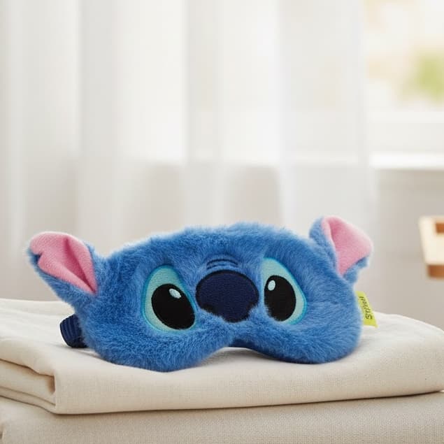 Máscara De Dormir Pelúcia Stitch - Disney