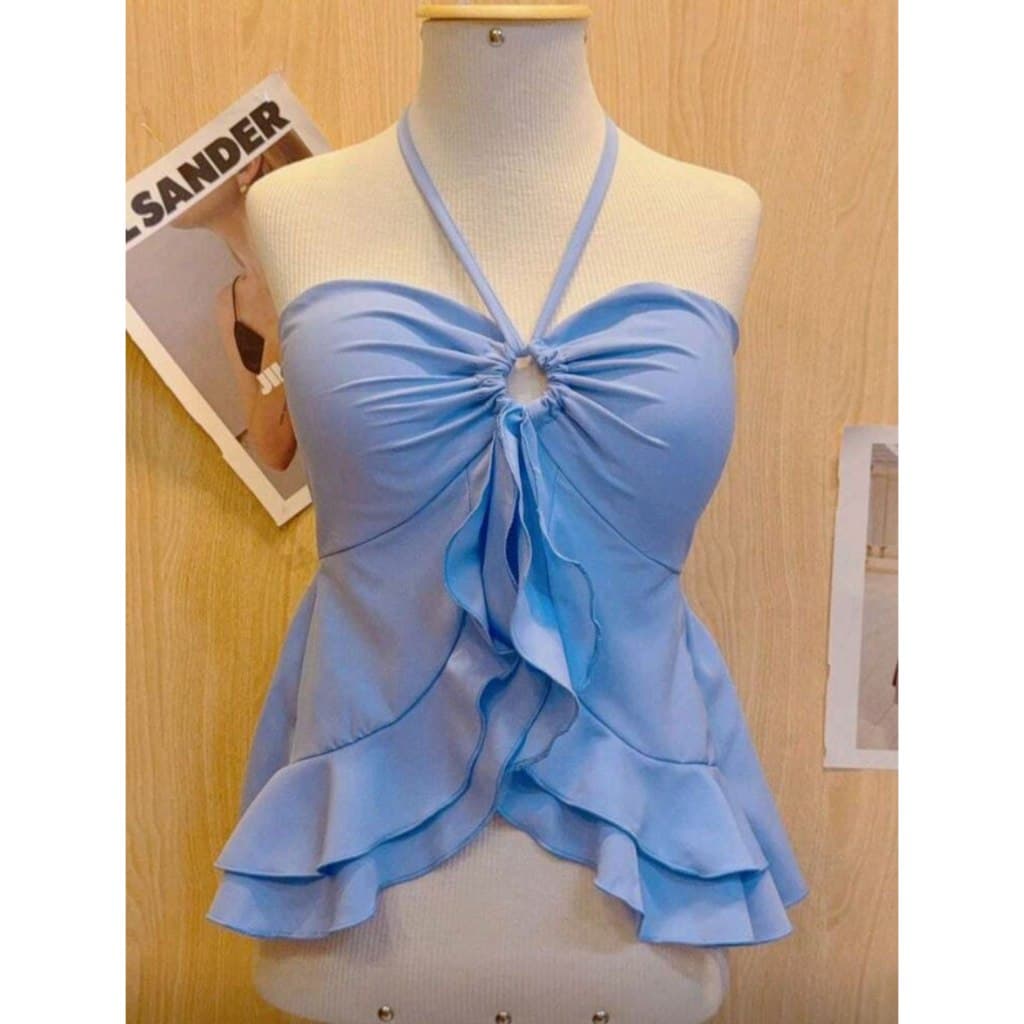 Blusinha Cropped Bata Borboleta Feminina Duna