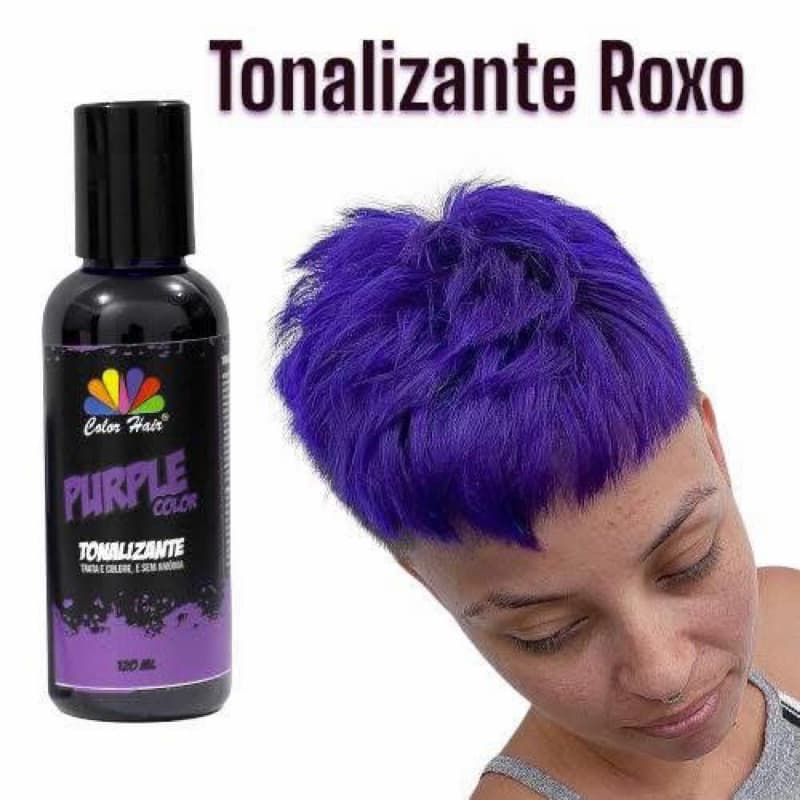 TONALIZANTE ROXO (PURPLE) COLOR HAIR