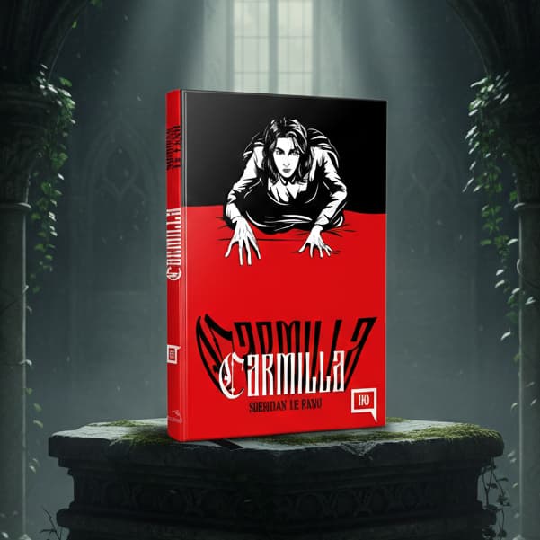 Carmilla A vampira  Capa dura edicao luxo marcador + card HQ