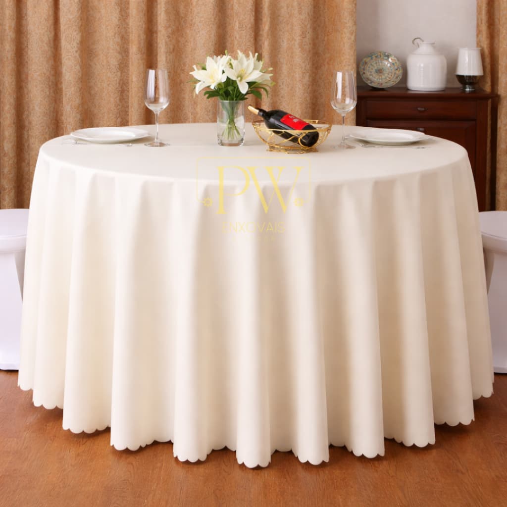 Toalha De Mesa Redonda 1,40 Diâmetro Oxford Fabricante Atacado Decoração Cozinha Festa Buffet