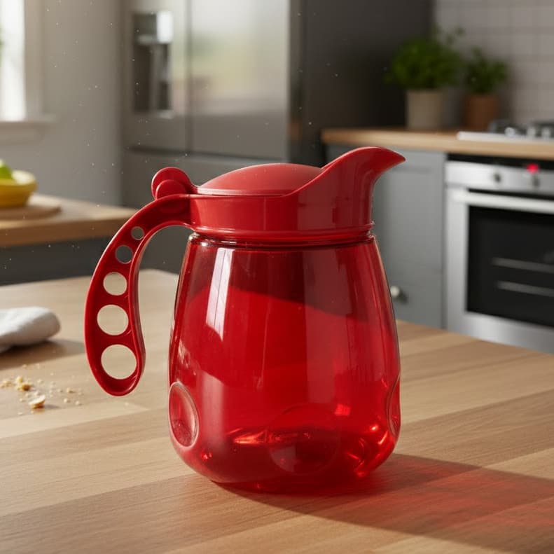 Jarra de Plástico Para Agua Suco Veneza 1,6L Diversas Cores