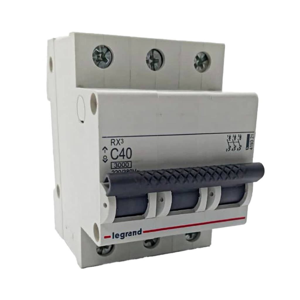 Disjuntor Tripolar 40a Curva C Legrand
