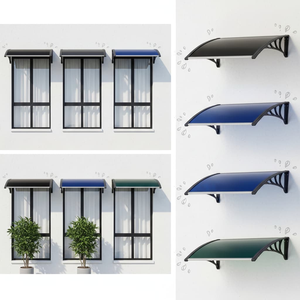 Toldo Cobertura 2,17x100 Condomínios Casa Apartamento Portas Janelas Proteção Chuva e Sol