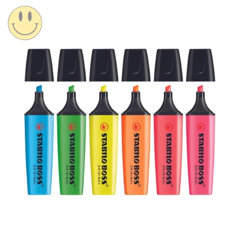 MARCA-TEXTO STABILO BOSS NEON