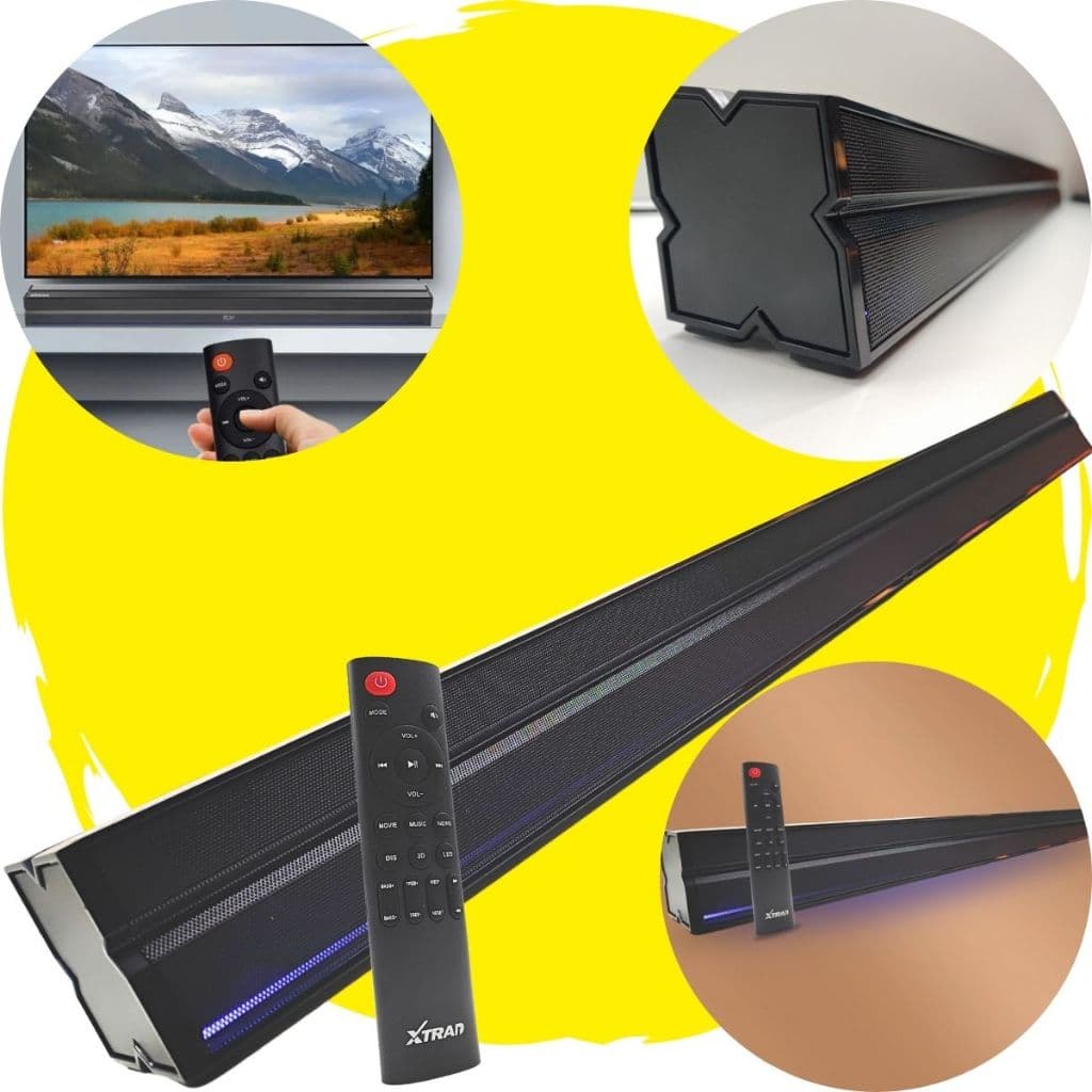 Sound bar Caixa de Som Bluetooth Home Teacher Som Tv Cinema P2 Soundbar Promoção