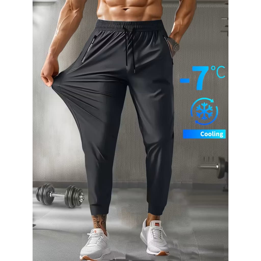 Calça Jogger Unissex Premium - Poliamida Tactel Slim Fitness