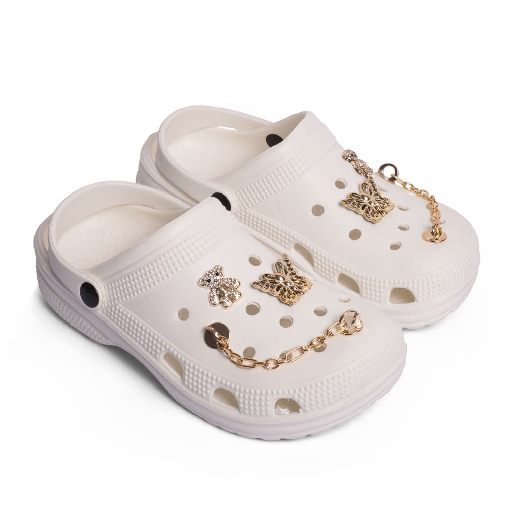 Sandália Infantil Babuche Com enfeitei Botons Confortável Modinha