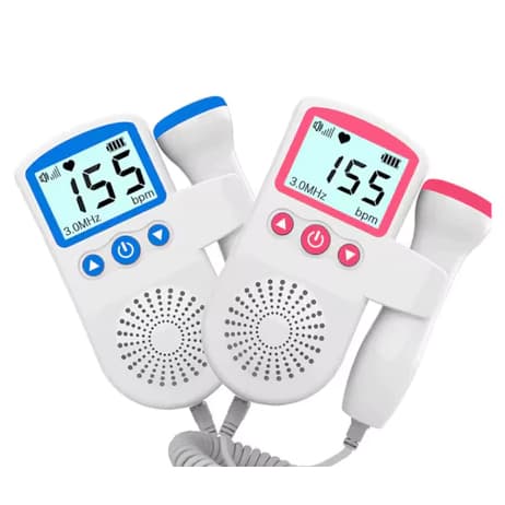 Monitor Fetal Doppler Ultrassom Ouvir Batimentos Bebe