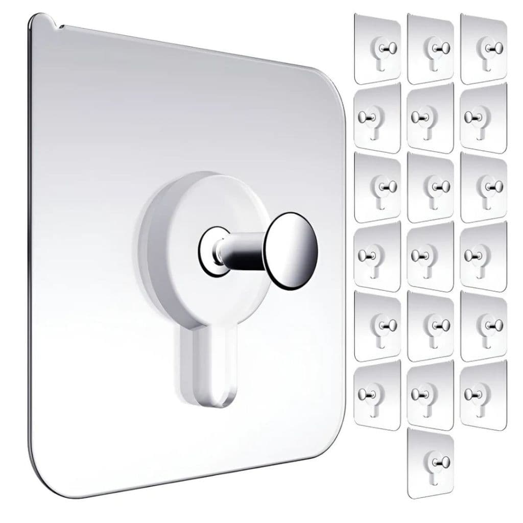 Kit Forte Adesivo Sem Costura Pegajoso Gancho De Parede Prego Rack De Montagem Parafuso Da Haste