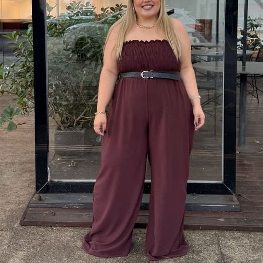 Macacão Longo Feminino (Veste do 44 ao 60): Estilo e Liberdade!