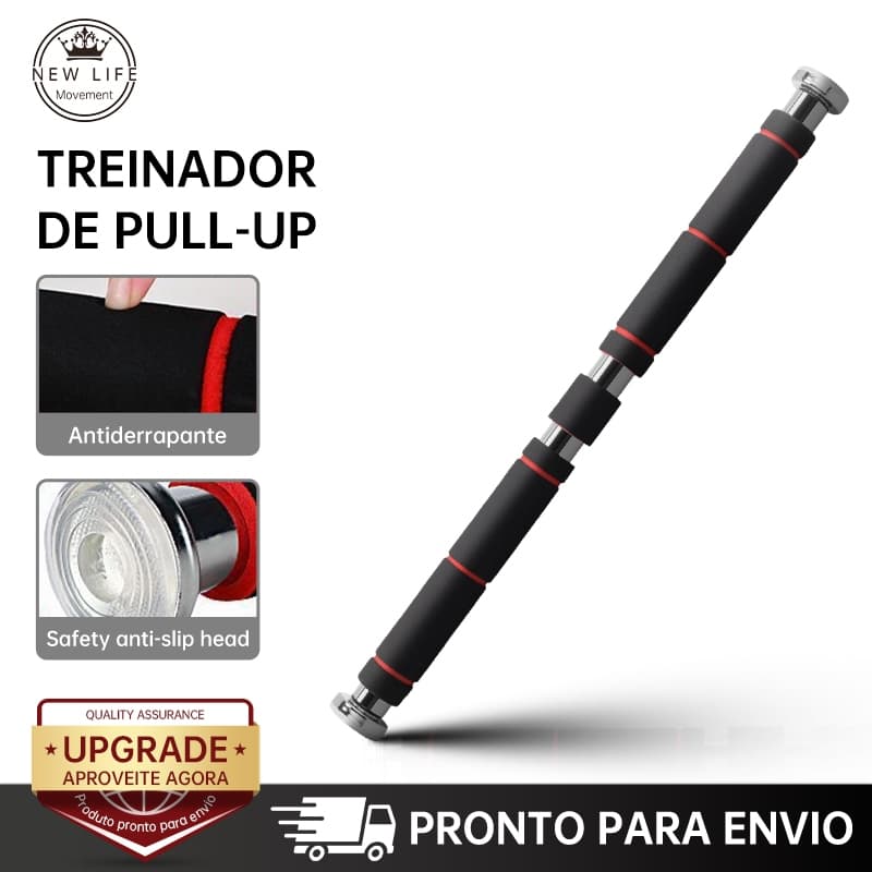Barra Fixa Flexão Porta Apoio Regulável 60 a 100 Cm Pronta Entrega