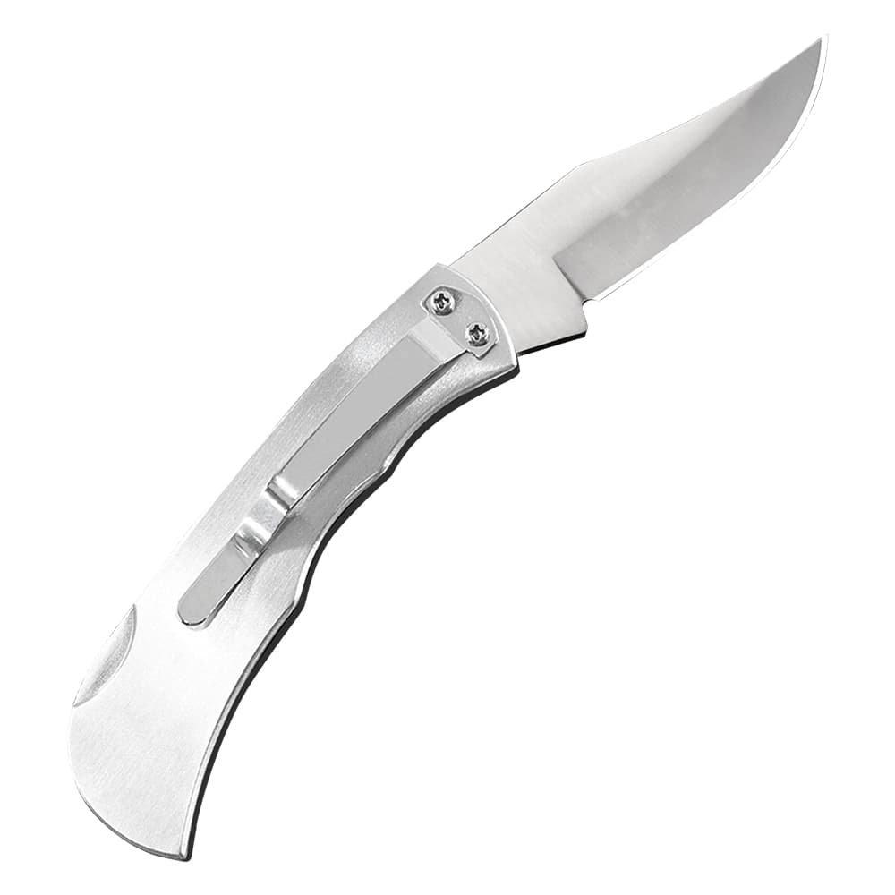 Canivete Estilo Zebu Não Enferruja Inox C/ Trava De Segurança e Clip Cliper Bolso Barretos Qualidades Top