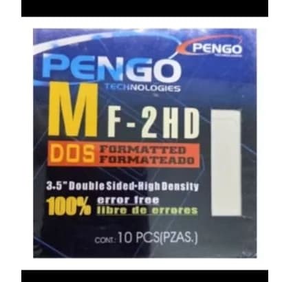 Disquetes Pengo 3.5 Mf-2hd