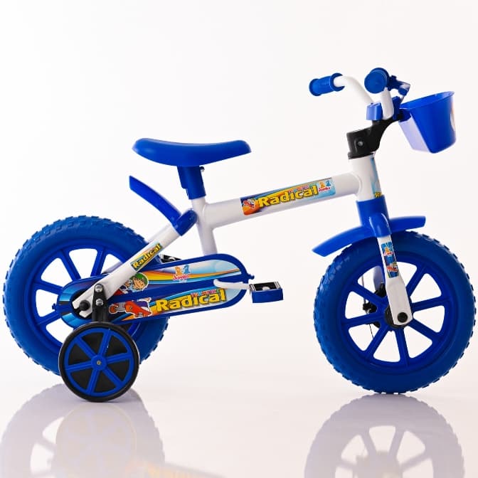 Bicicleta 12 Infantil KIDS Jumbo Baby  Menino e Menina Roda de Treinamento