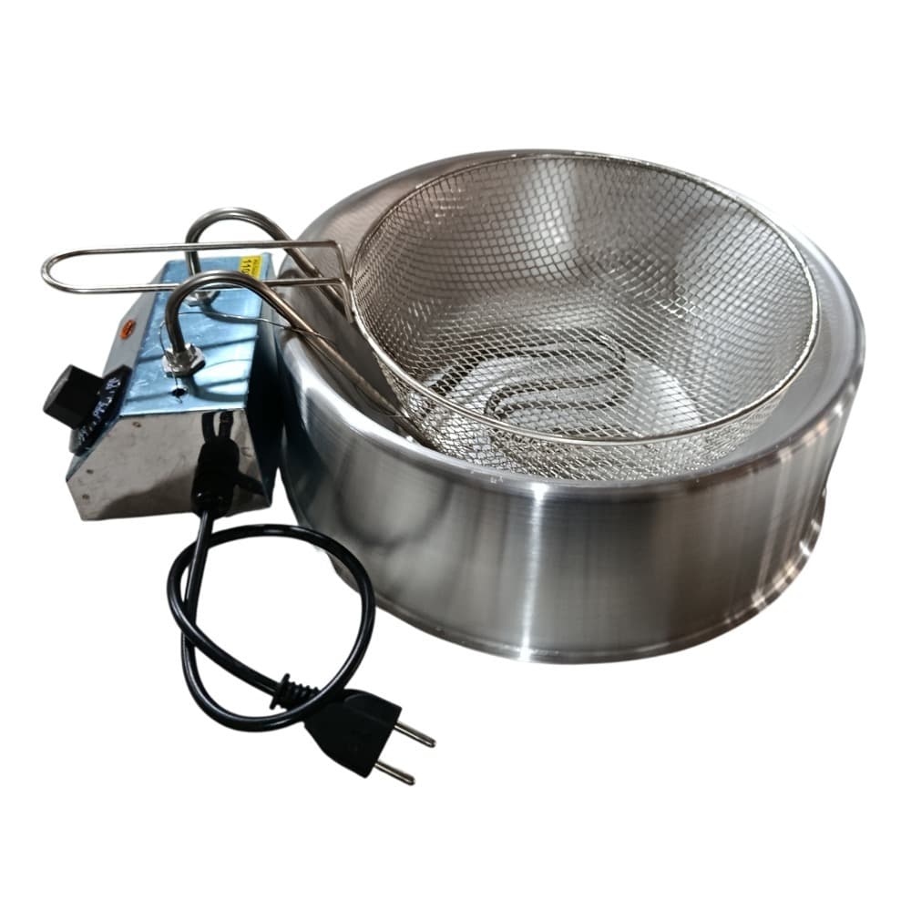 Fritadeira compacta de Alumínio 3,5L 110V 220V - TERMOSTATO