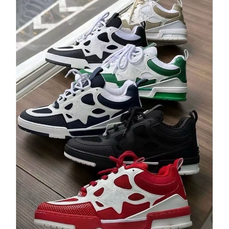 Tênis Unissex Cadarço Grosso Lindas Cores - Envio Mega Rápido