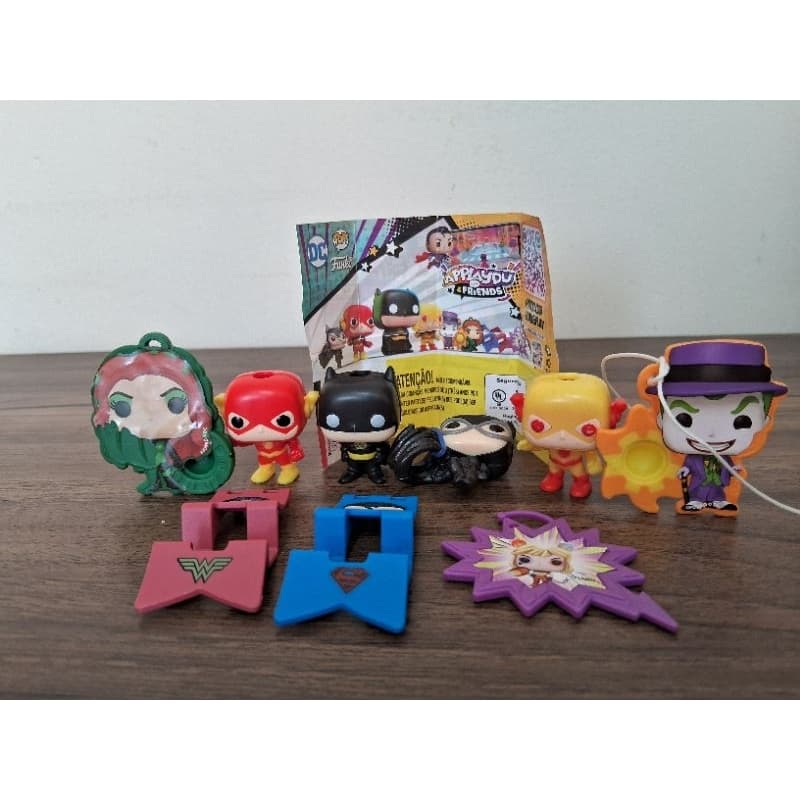 Coleção Kinder Joy Dc comics