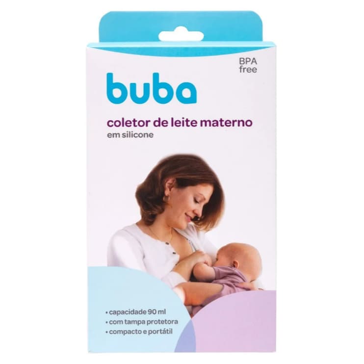 Bomba Coletor Leite Materno Manual Portátil Buba