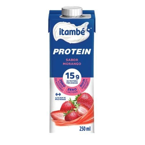 Itambé Whey Bebida Proteica Morango 15g de Proteína 250ml