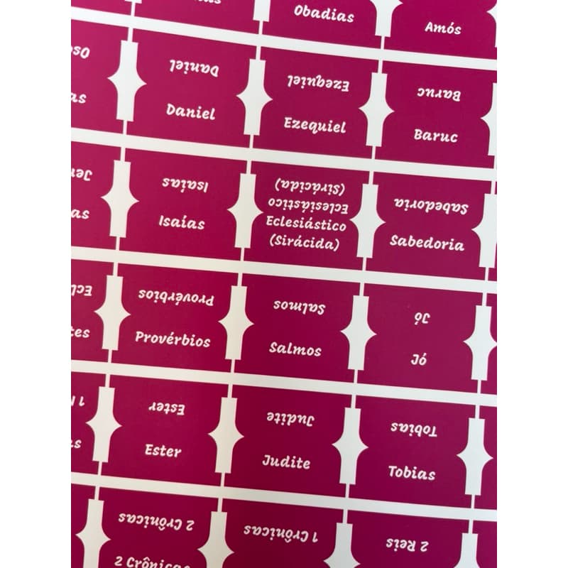 Abas Adesivas Para Bíblia - Marcador Índice Bíblico - Etiquetas para Bíblia - Masculinas e Femininas
