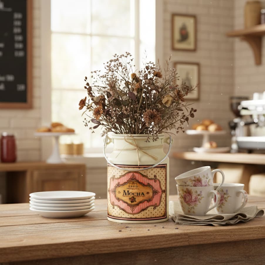 Latão 2 Litros Vintage Retro Decoração Decoupagem