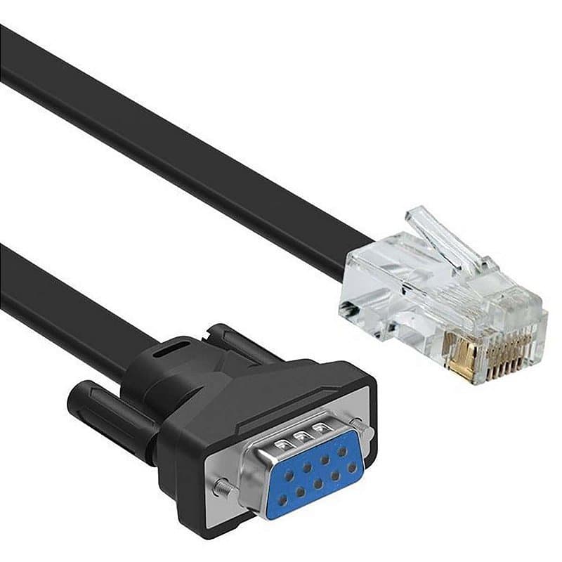 Cabo Serial Intelbrás IMPACTA Programador Rj45 MACHO Rs232 FEMEA Central Pabx - 2 metros