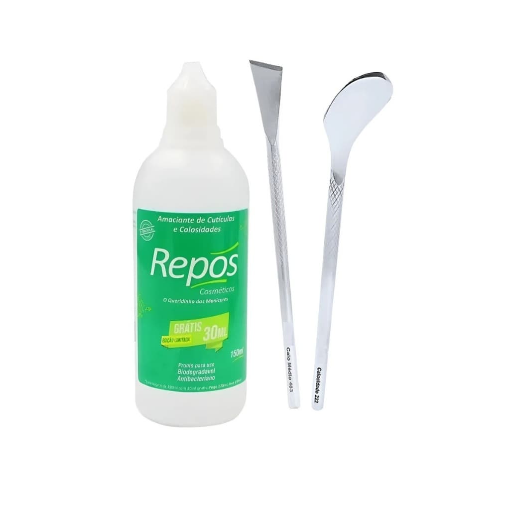 Kit Spa Dos Pés Repos Amaciante Bisturis Cutemax 483 222 Calosidade Podologia