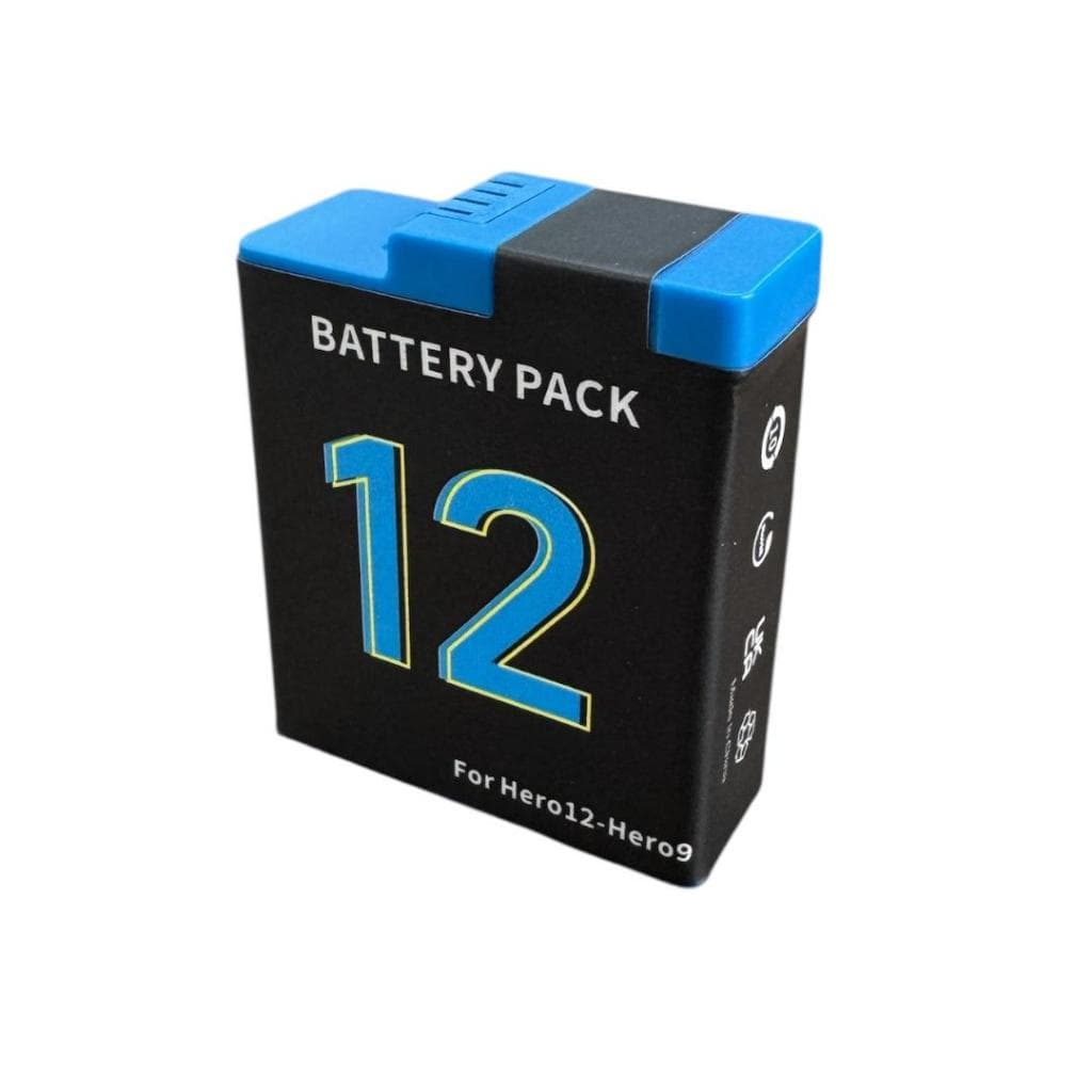 Batei-ra Compatível Gopro Hero 9 10 11 12 ,1720mAh