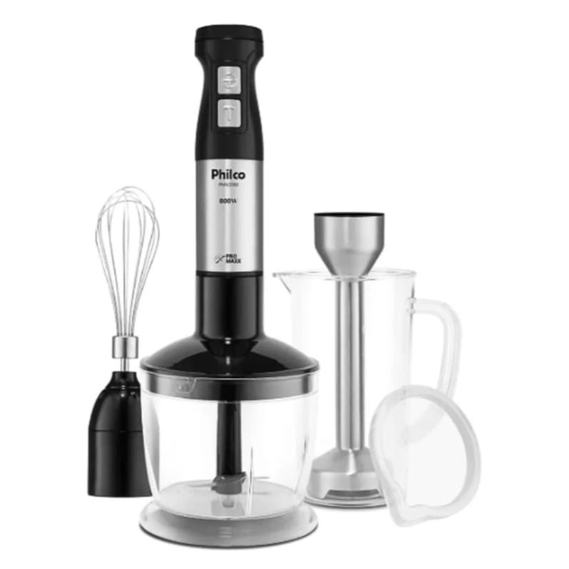 Mixer 3 Em 1 Preto Inox PMX2000 Philco 127V