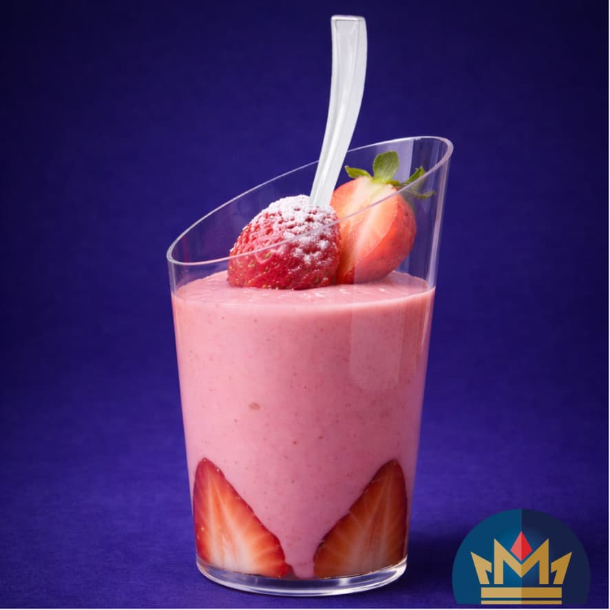 Copinho Verrine 60ml com Colher | Ideal p/ Sobremesas – Plastilânia  - 20/40/60/80/100 unidades