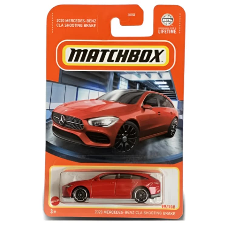 Matchbox 2020 Mercedes Benz Cla Shootingbrake 99/10 Vermelho