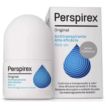 Perspirex Original Antitranspirante Roll-On Perfume Remove o Odor do Suor Desodorante - 20ml