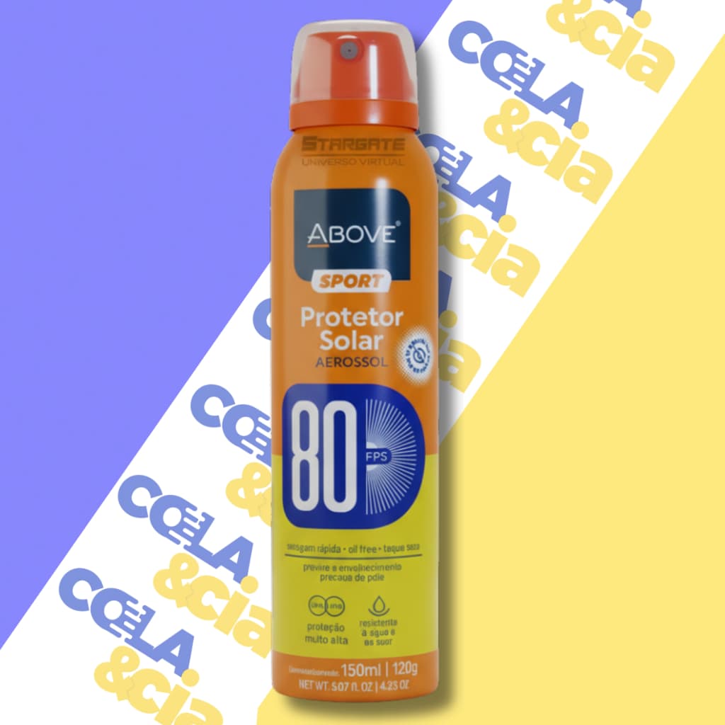 Protetor Solar Spray Above Sport Fator 80 150ml