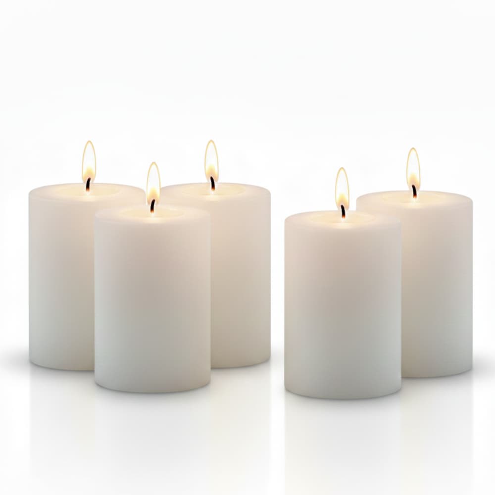 Velas Rechaud 6 Horas Kit 10 uni Lamparina Recho