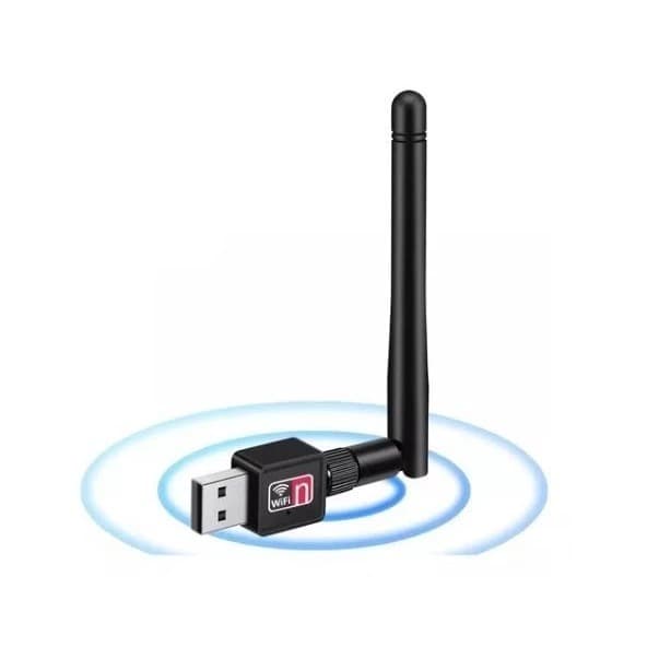 Antena Adaptador Wifi Usb Wireless Com Antena Pc Notebook