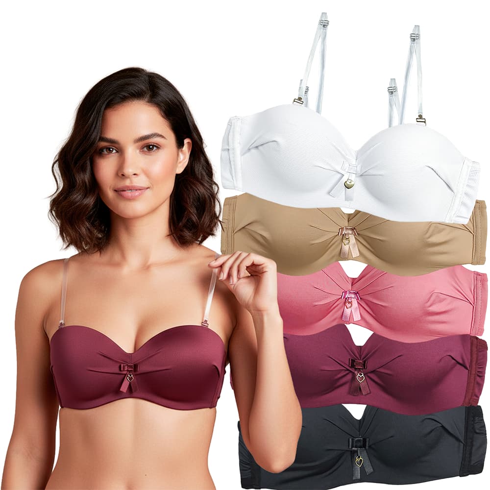 Sutiã Feminino Tomara Que Caia Multiuso Alça Super Conforto