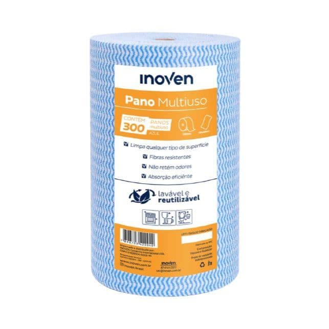 Pano Multiuso Tipo Perfex 20x40cm OU 28x40 Rolo Limpeza - Promoção