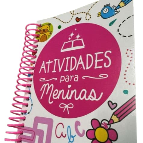 LIVRO - ATIVIDADES PARA MENINAS (ESPIRAL)