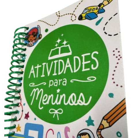 LIVRO - ATIVIDADES PARA MENINOS (ESPIRAL)