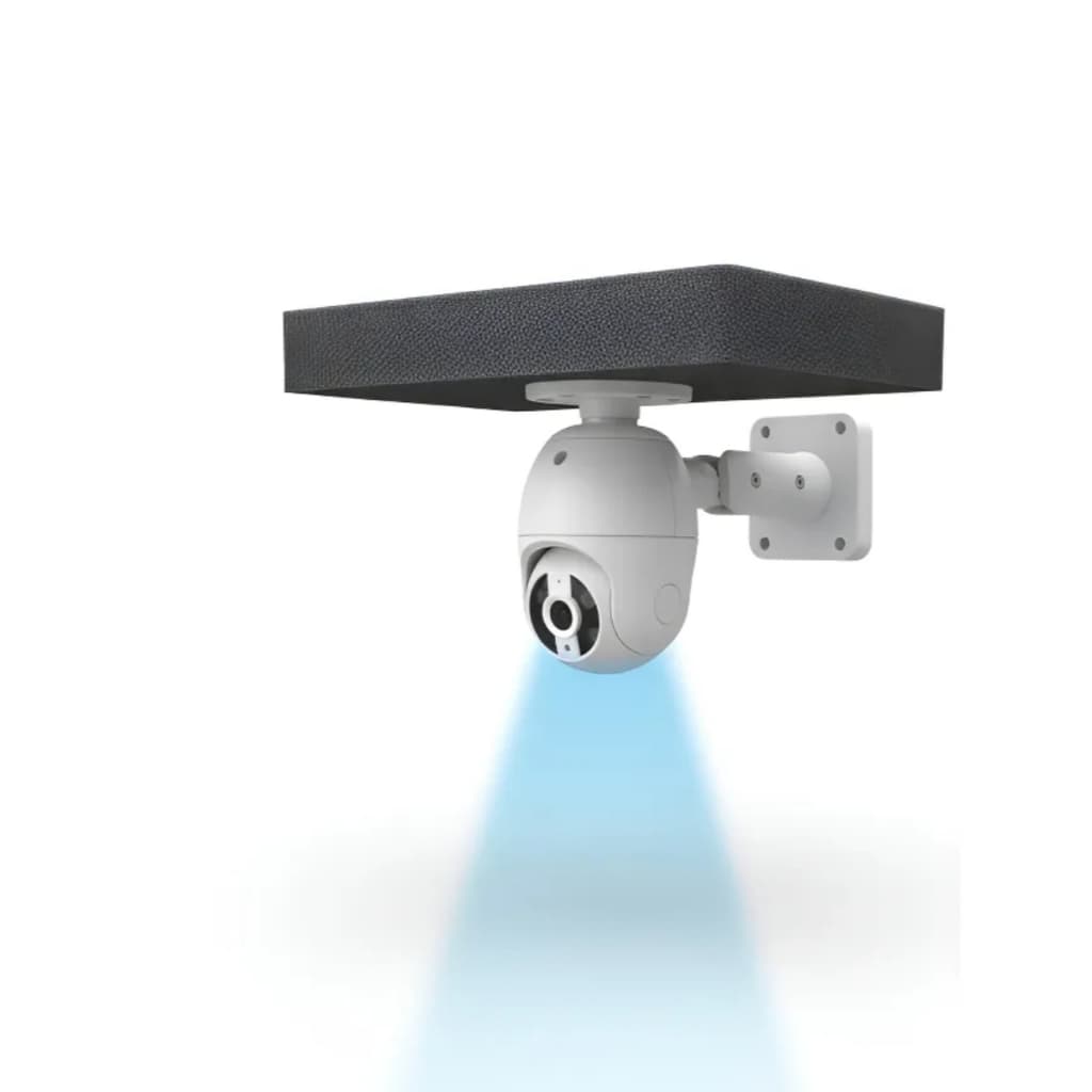 Protetor Para Câmera De Segurança Contra Sol E Chuva Preto