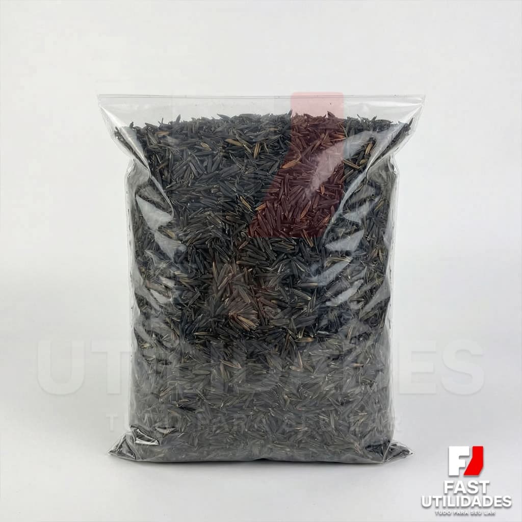 Casca de Arroz Carbonizada 20L Jardim Substrato Orgânico Seco Para Solo Vasos Drenagem