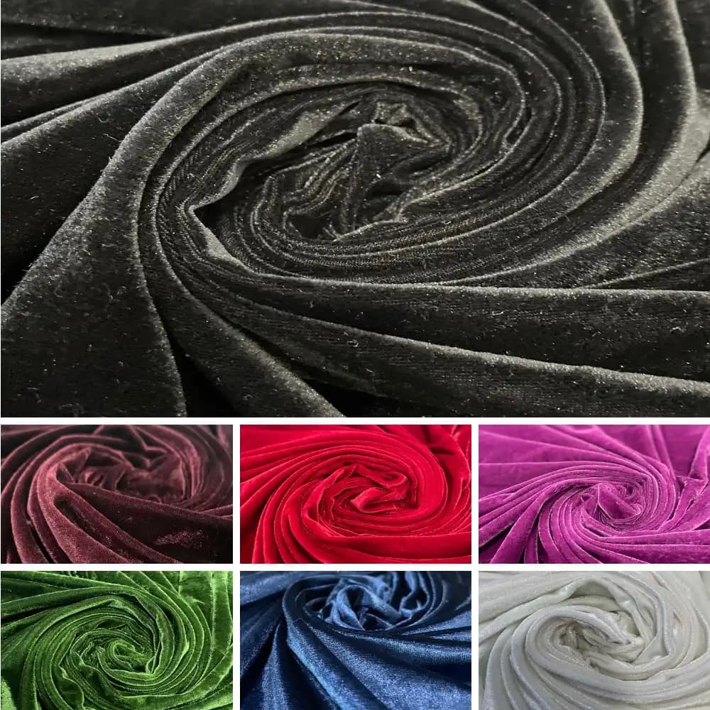 Tecido Veludo Cristal Malha - Tamanho 50cm x 80cm - Ideal para tiaras, artesanato, etc